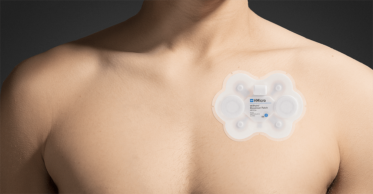 Biosensor patch is small and applies directly to skin