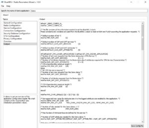 BlueNRG-1 Radio Wizard