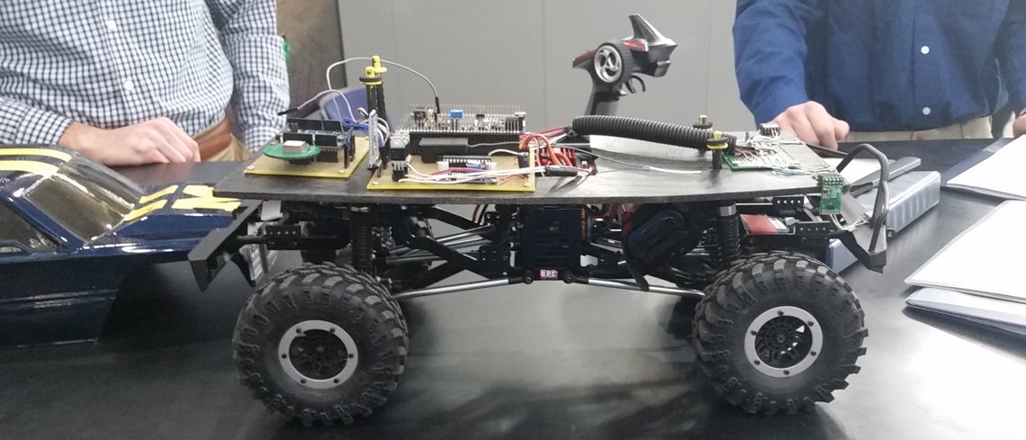 The driverless car from UM-Dearborn