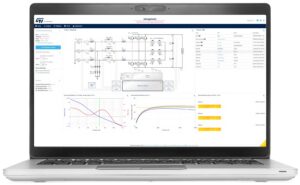 Screenshot of eDesignSuite Power Management Design Center