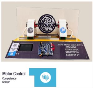 The dual motor servo drive demo at the Industrial Summit 2022