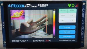 The system recognizing hand gestures