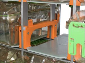 The capacitive plate installed by Tecniplast at the bottom of the DVC