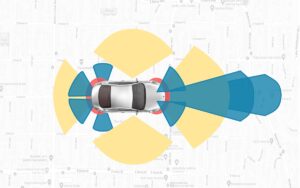 Sensor data fusion in an advanced driver assistance system (ADAS)