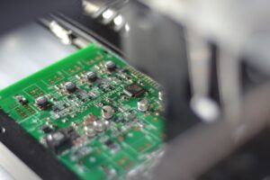 The board of the client device from MeshPower (Click to enlarge)