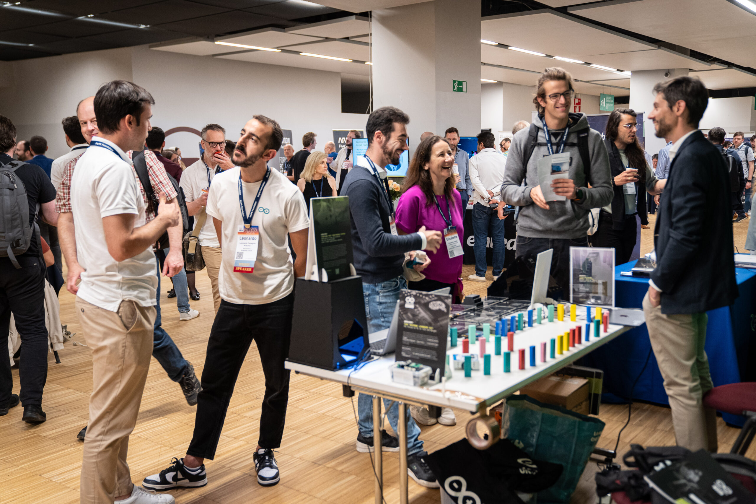 Participants at TinyML EMEA 2024