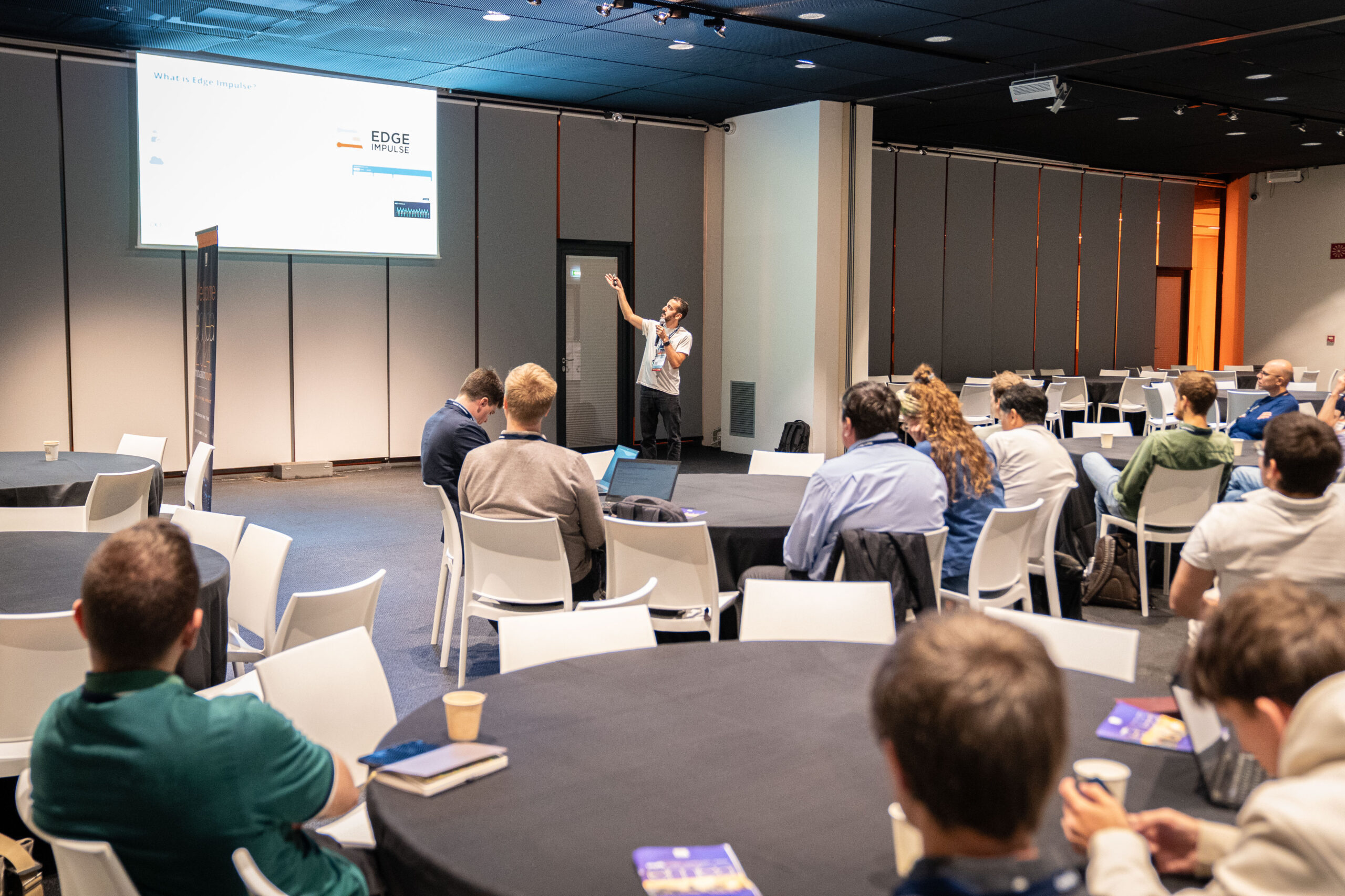 edge ai knowledge exchange at TinyML EMEA 2024