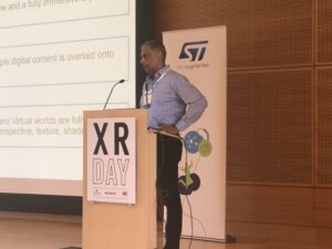 Bharath Rajagopalan introducing ST and setting the tone for the upcoming talks