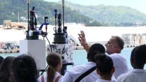 Introducing a float to students