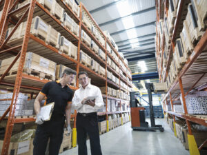 Industrial application: asset tracking