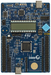 The STM32U0 evaluation board