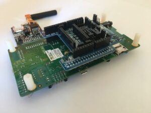 A hardware stack running FP-SNS-IOTA1