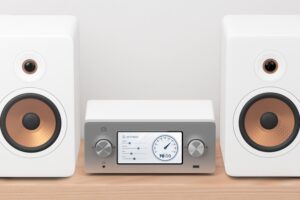 Ein Hi-Fi-System mit TouchGFX-Benutzeroberfläche