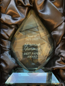 IRPS 2021 best paper award