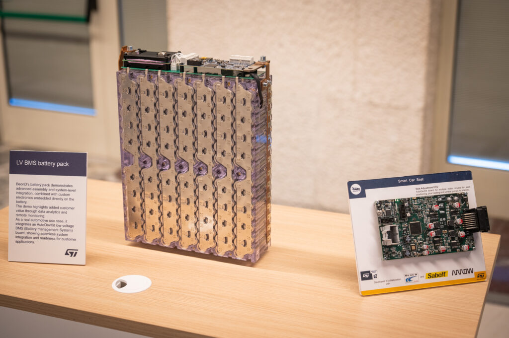 The LV BMS battery pack demo