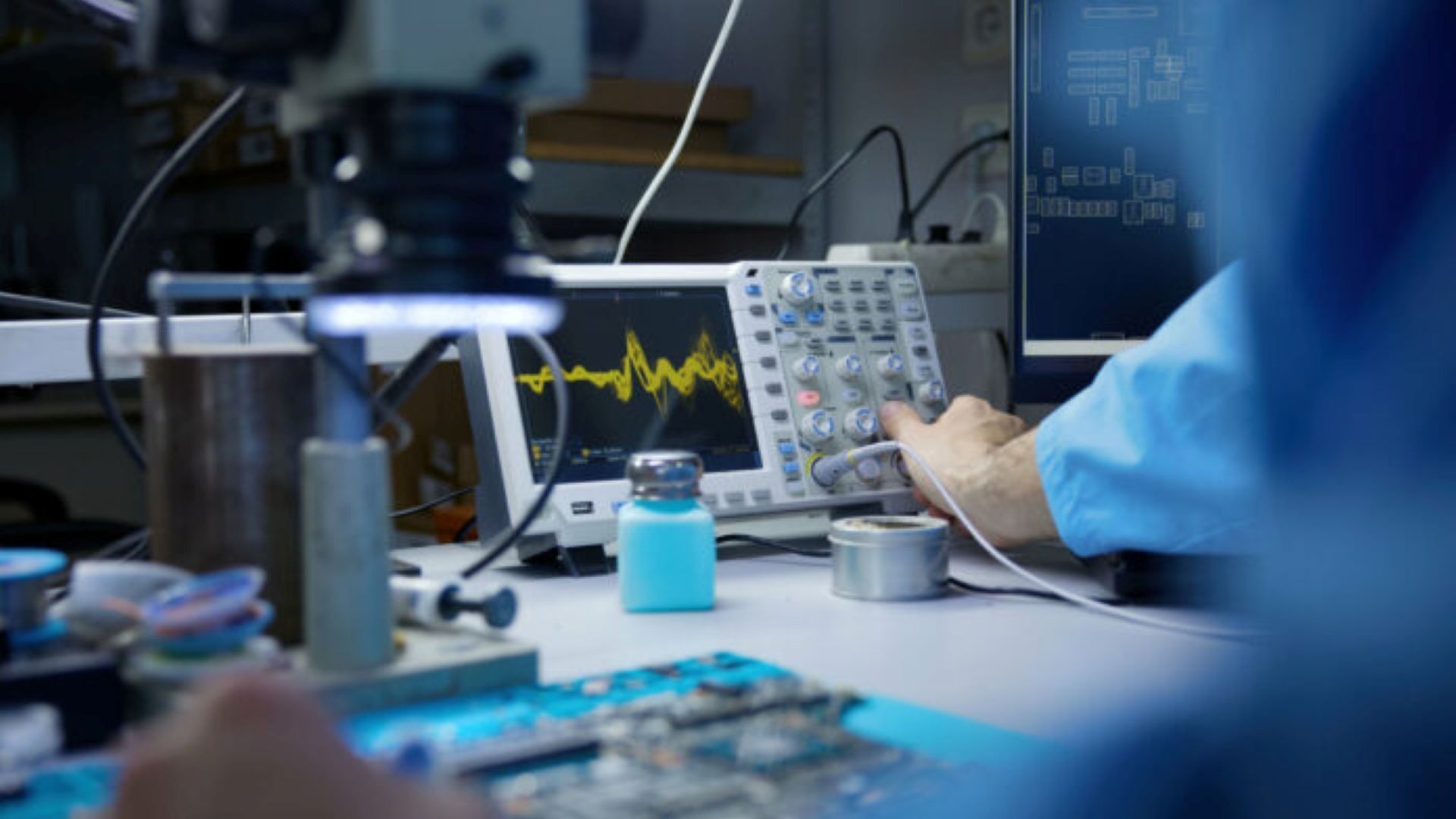 technician working