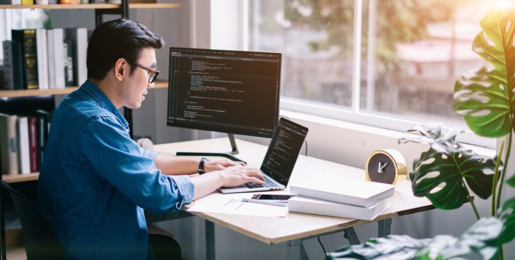 programmer working on Yocto