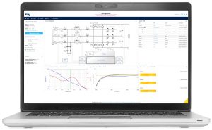 Screenshot of eDesignSuite Power Management Design Center