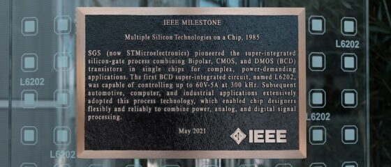 ST Officially Recognized as the Inventor of the BCD – and the Story Behind It ST Officially Recognized as the Inventor of the BCD – and the Story Behind It