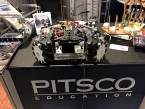 The demo robot from Pitsco