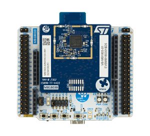 An STM32WBA55 development board