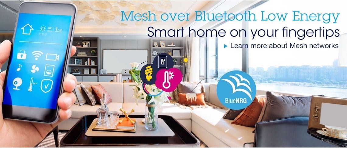 Bluetooth mesh in a smart home