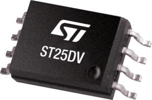The picture of the ST25DV's package