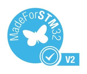 MadeForSTM32 v2 Label