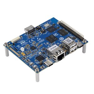 An STM32MP2 Discovery Kit that may help in the development of a PLC