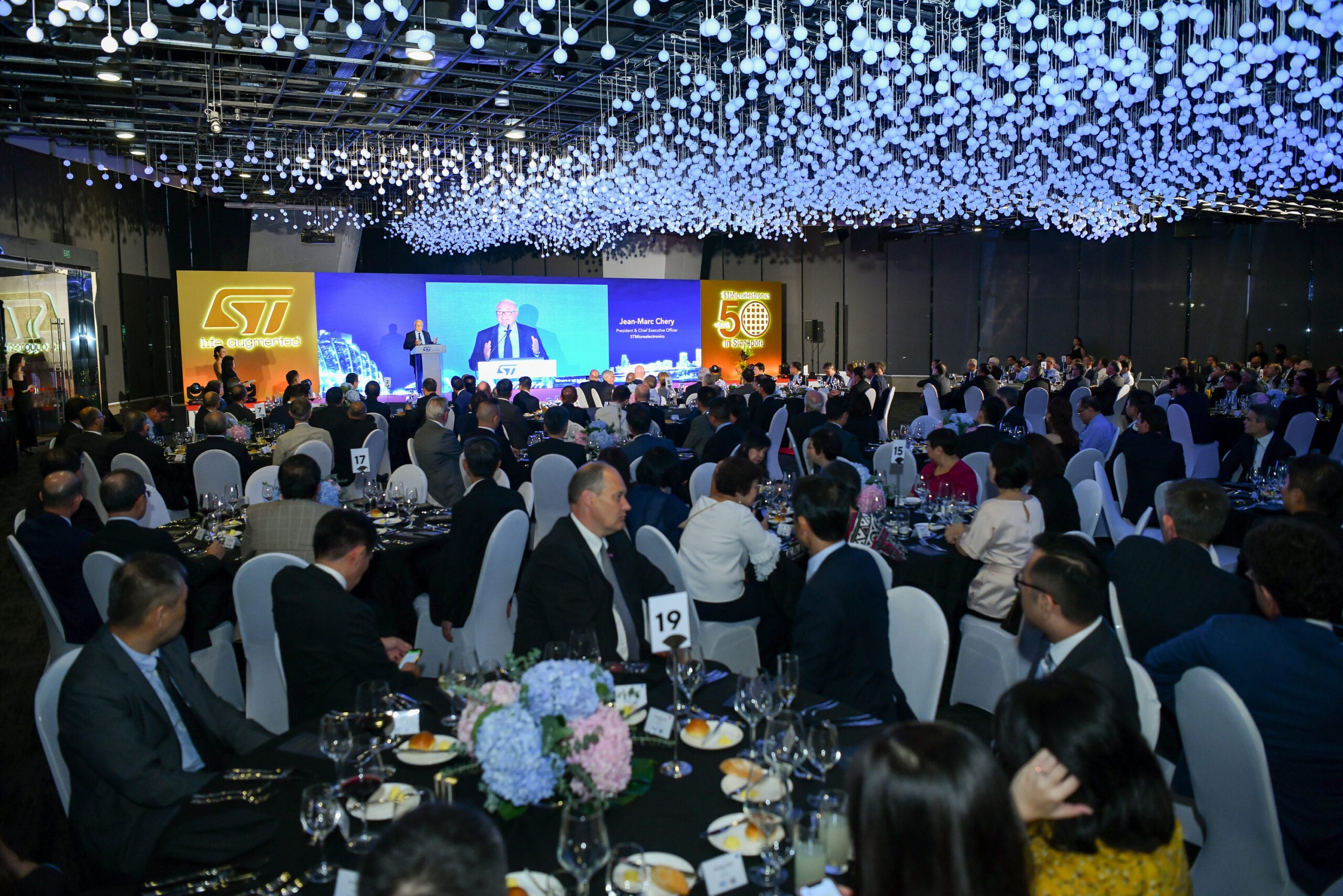 Attendees of the 50th anniversary gala dinner