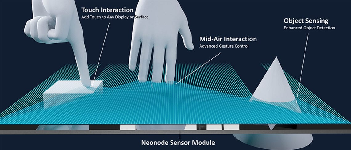 Neonode Sensor Module, Please Do Not Keep Your Hands to Yourself!