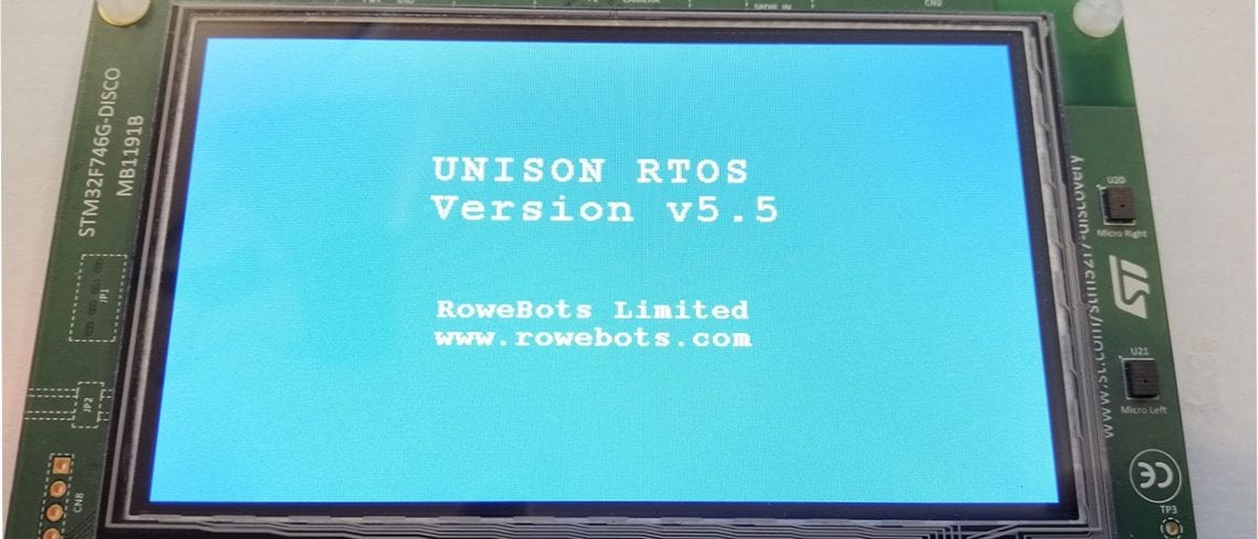 Unison RTOS for STM32 at the Crossroads of Hardware and Software