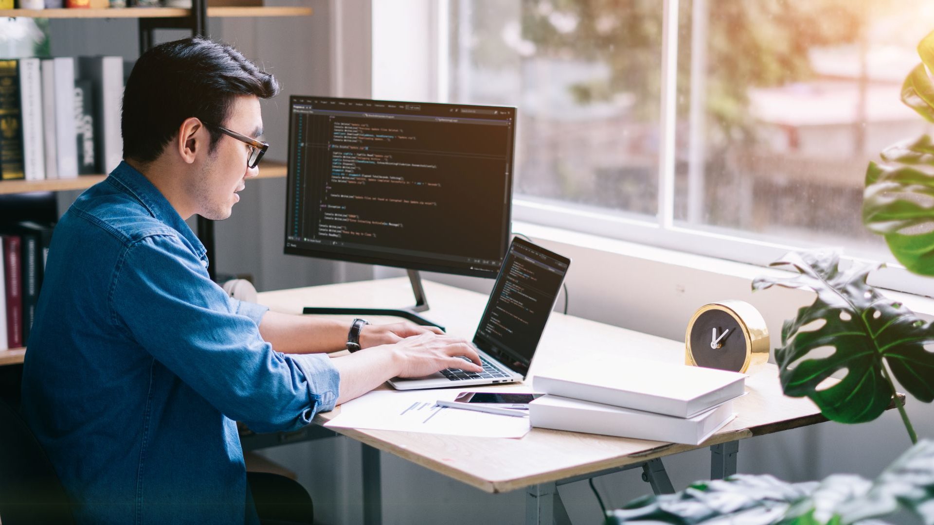 programmer working on Yocto