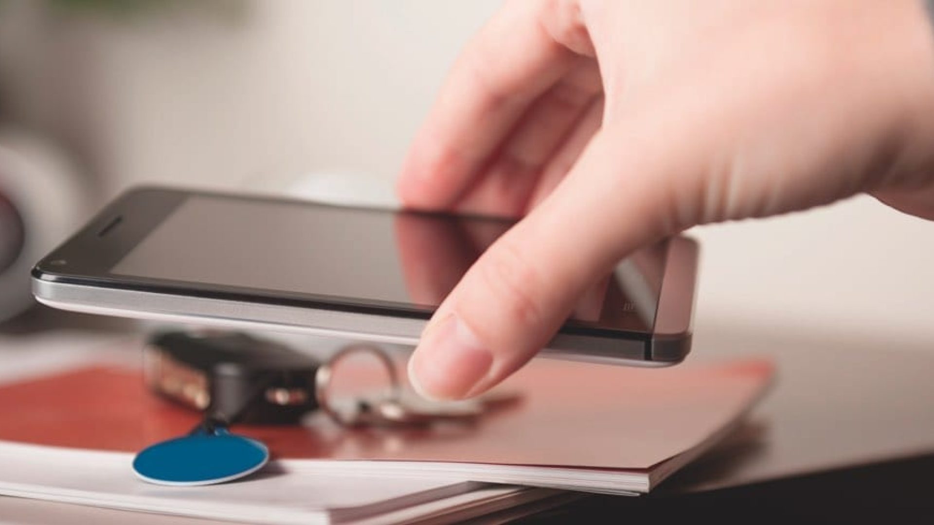 NFC Tag and smartphone