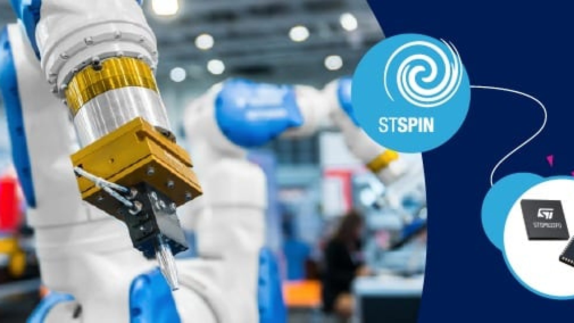 STSPIN32F0 is ideal for motion control