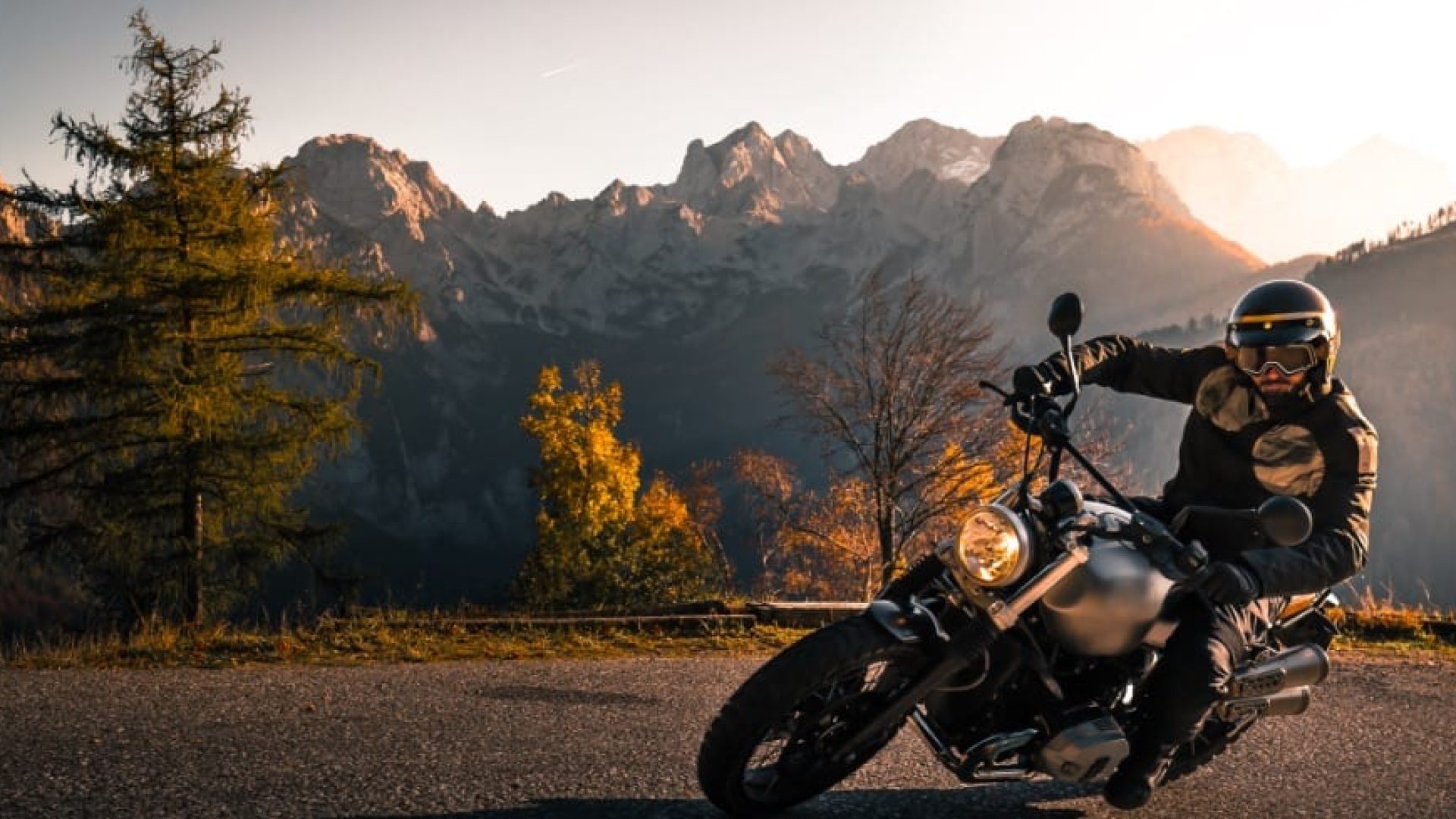 A motorcycle
