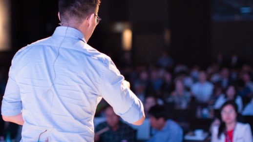 Speaker at Talk in Business Conference. Tech Executive Entrepreneur Speaker on Stage at Conference. Presenter Giving Business Presentation at Meeting. Corporate Exhibition for Investors Event.
; Shutterstock ID 1218473608; purchase_order: 1106262587; job: ; client: ; other: