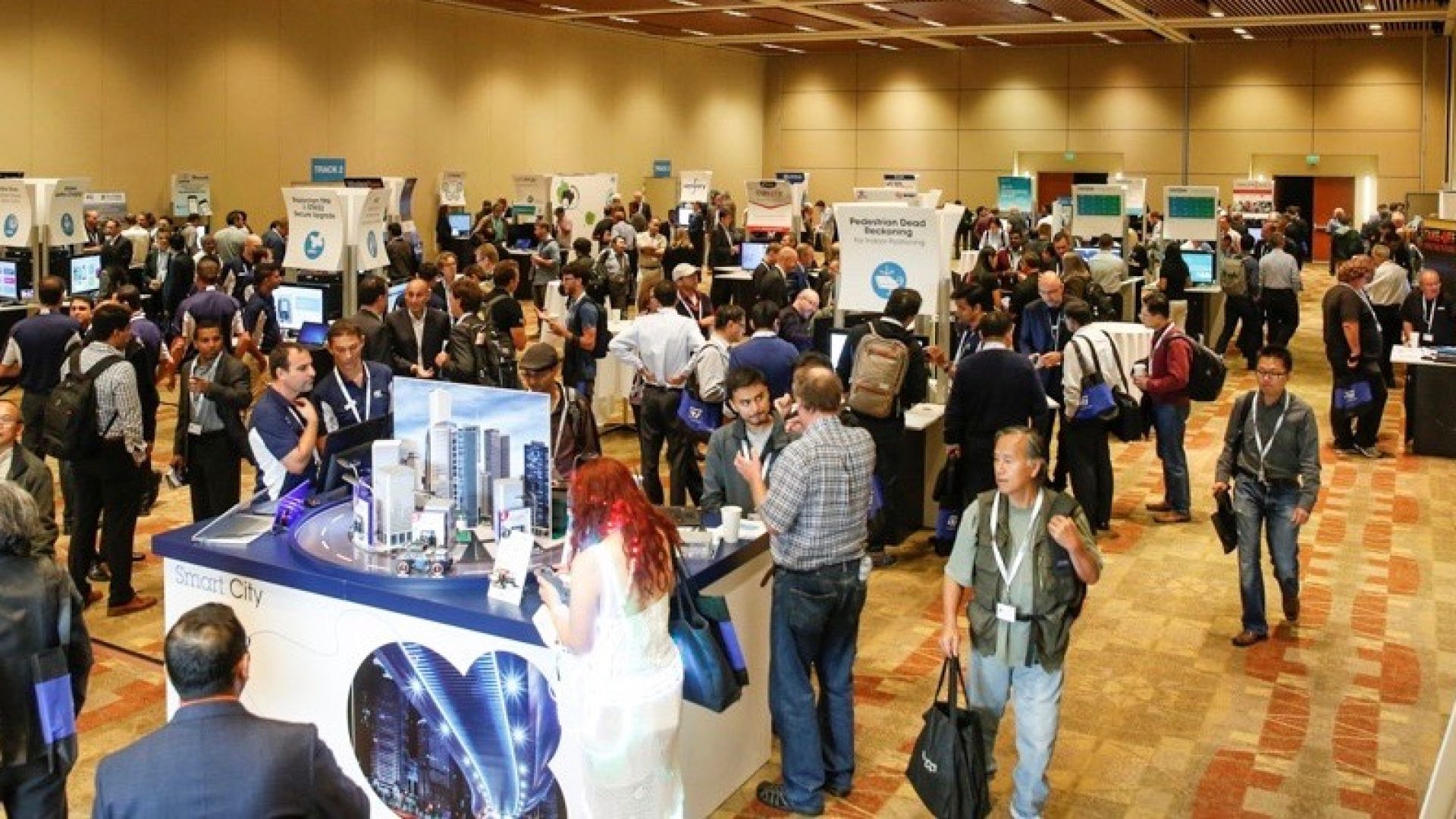 ST DevCon exhibition hall