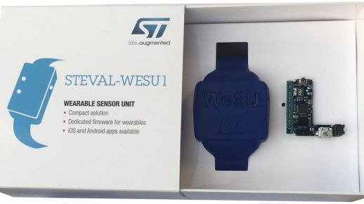 STEVAL-WESU1 wearable sensor unit