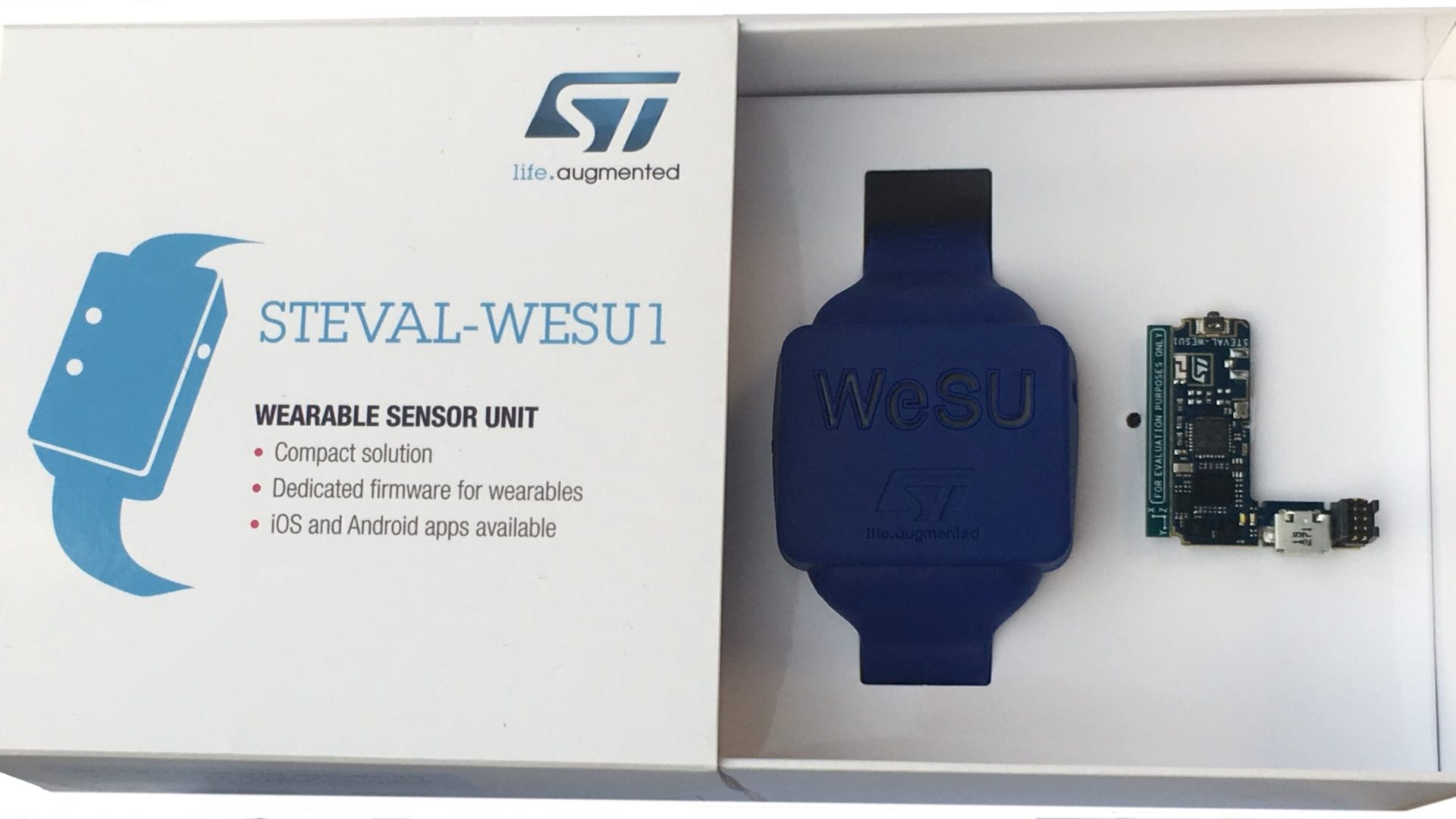 STEVAL-WESU1 wearable sensor unit