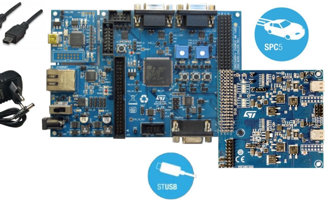 Getting started with AEKD-USBTYPEC1 evaluation kit for USB power delivery protocol stack