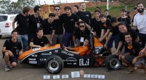 electric car team from University of Campinas