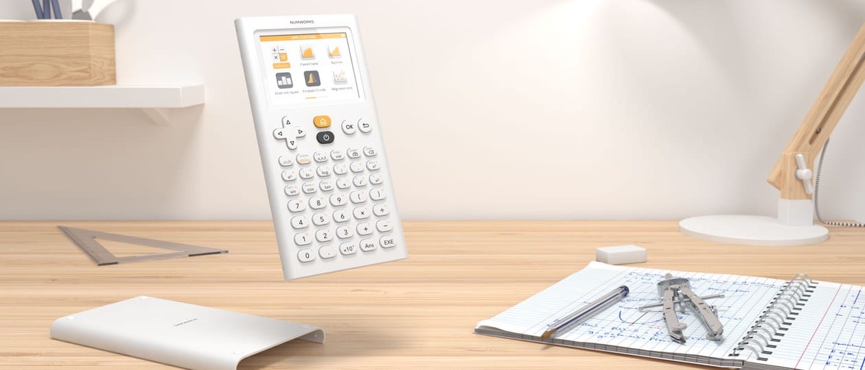 Getting started with the NumWorks graphing calculator 