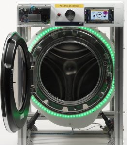 Washing machine running NanoEdge AI